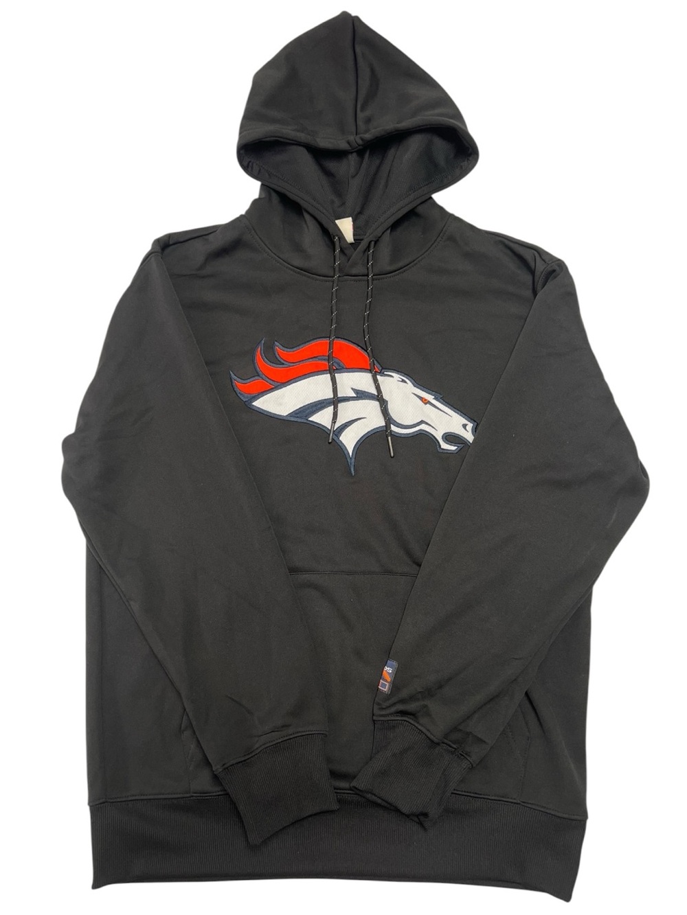 Denver‎ Broncos Black Hoodie Sz Small Sweater Soft Comfortable